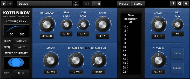 2. TDR K Best Free Plugins For Mixing Metal Drums Whack Studio