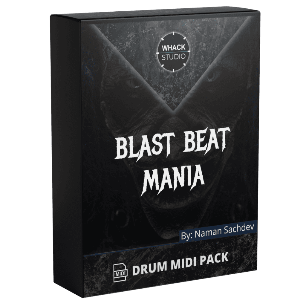 blast beat midi pack for extreme metal