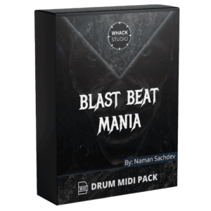 blast beat midi pack for extreme metal