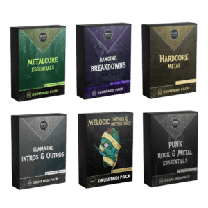 metalcore bundle PNG Midi Packs Whack Studio